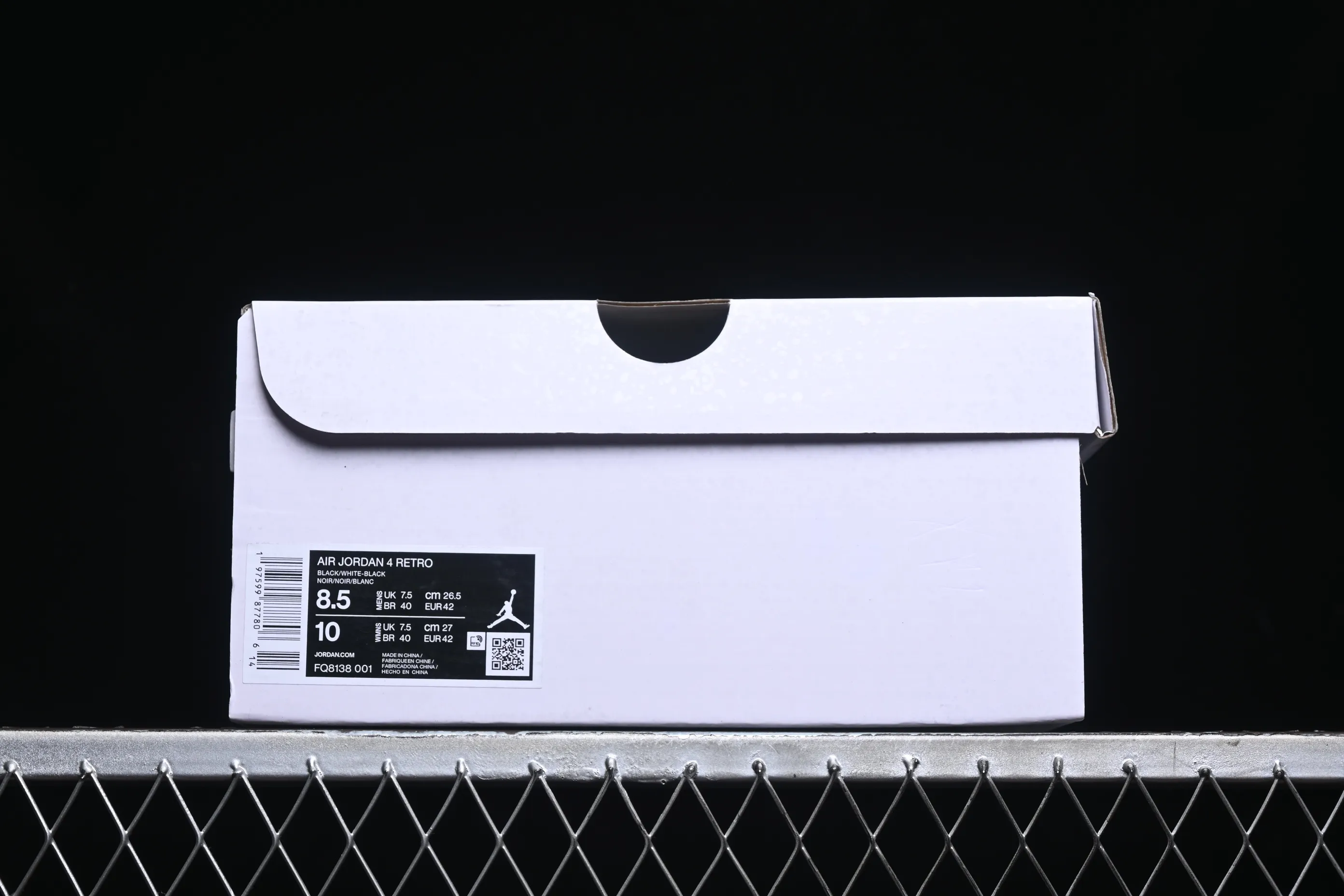 All categories Air Jordan Jordan series basketball shoes Air Jordan 4 Air Jordan 4 Retro "White Thunder" AJ4 Joe 4 White Thunder FQ8138-001